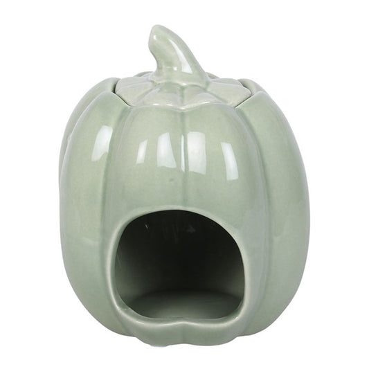 Sage Green Pumpkin Burner